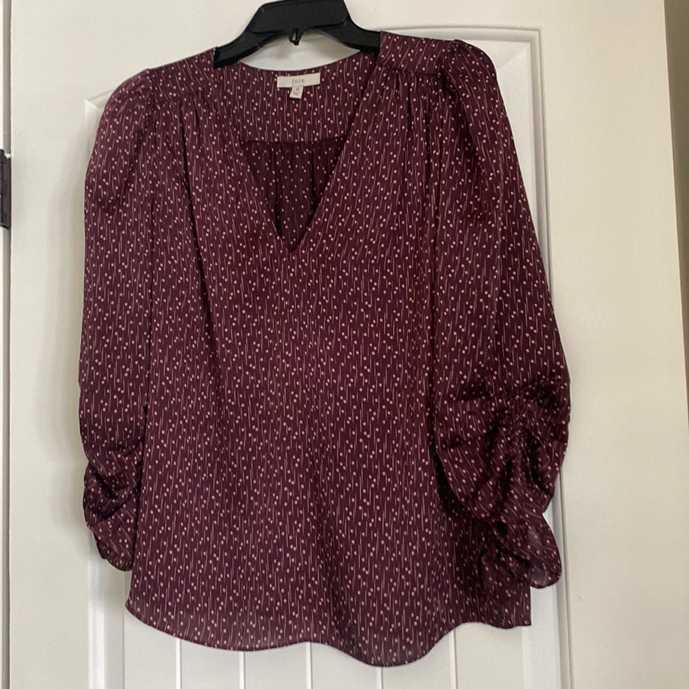 Joie Size M 100% Polyester Washable Top